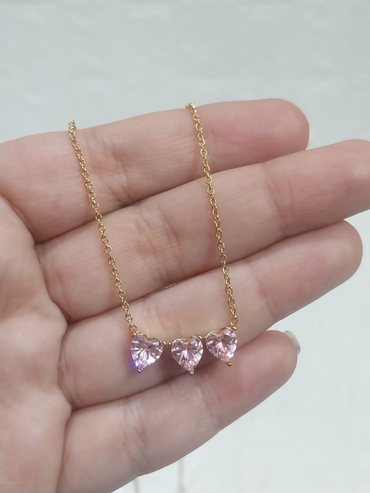 Triple heart pendant