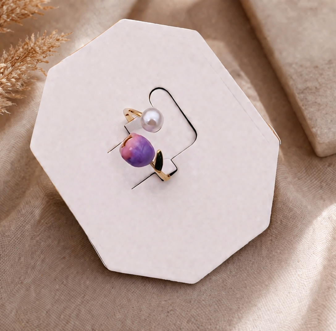 Tulip Adjustable Ring