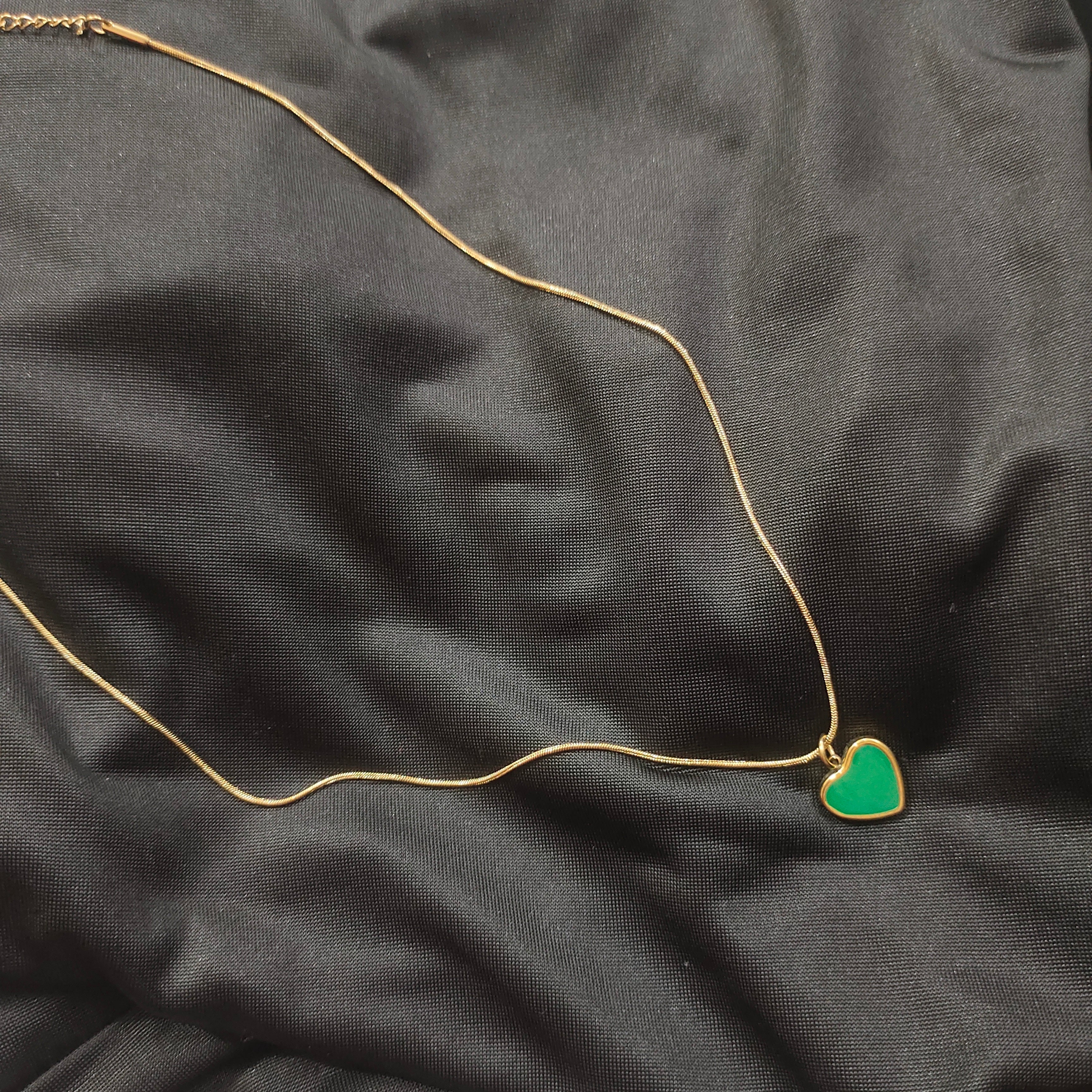 Green Heart Pendant