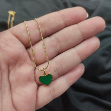 Green Heart Pendant
