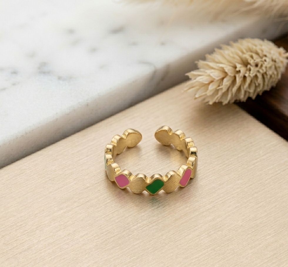 Love Band Adjustable Ring