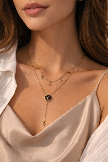 LV Double Layered Necklace