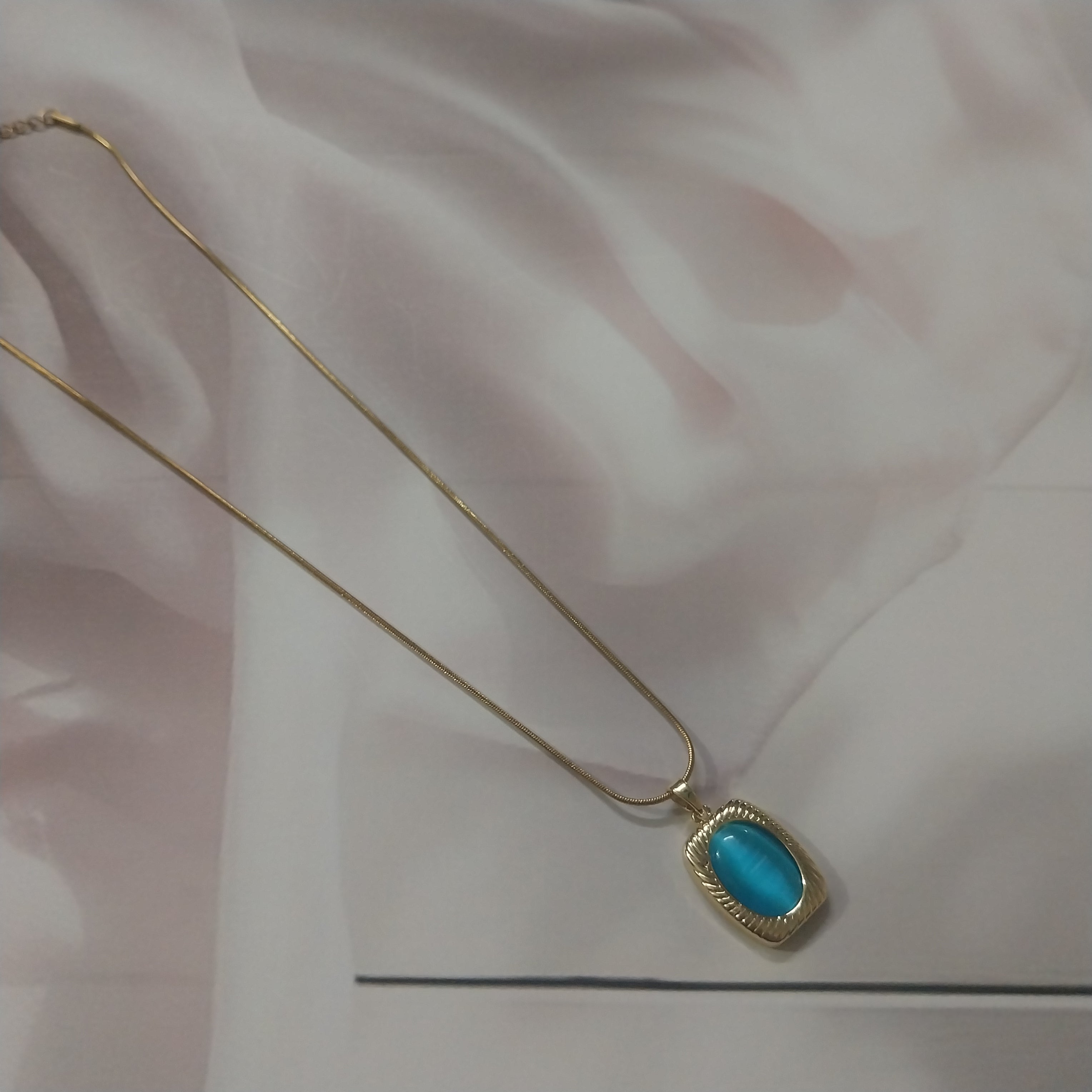 Sky Blue Crystal Pendant